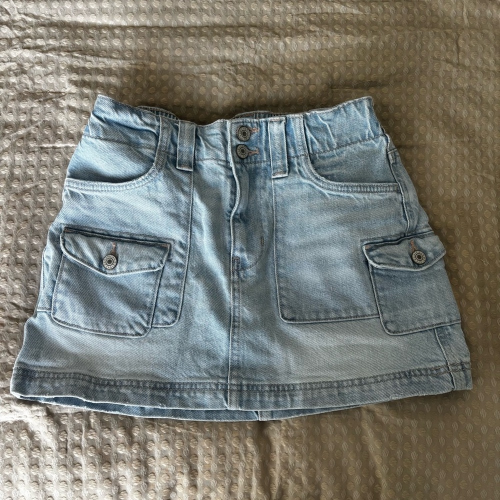 American Eagle Outfitters Blue Mini Denim Skirt⭐️